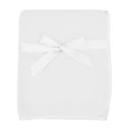 American Baby Company Fleece Blanket, White, 30 x 30 by American Baby Compa