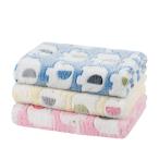 Dono 1 Pack 3 Dog Blankets, Soft Fluffy Fleece Pet Blanket Warm Sleep Mat P