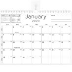 ショッピングカレンダー BHR 壁掛けカレンダー - カレンダー 2023-2024 2023年1月から2024年6月まで 18ヶ月カレンダー 14.7インチ x 11インチ