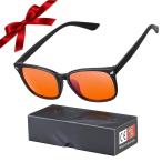 Blue Light Blocking Gaming Glasses - Anti Glare, UV400 Filter for Computer,