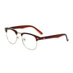  лебедь. Vintage Classic половина рама se мм m отсутствует бесцветные линзы очки Brown 