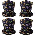 BASSDASH Kids UPF 50+ UV Protection Neck Gaiter Fishing Cycling Mask 3-13 Y