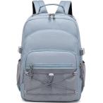 mygreen casual стиль легкий парусина рюкзак школьная сумка путешествие Day Pack, голубой серый, Day Pack рюкзак 