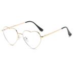 JOVAKIT Heart Shaped Blue Light Blocking Glasses for Women Fashion Vintage