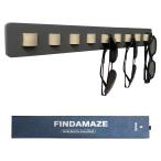FINDAMAZE солнцезащитные очки бур nai The - стена установка тип из дерева солнцезащитные очки держатель для бытового использования очки держатель / солнцезащитные очки подставка для Home декоративный элемент ( серый -1