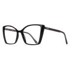 JFXQDR Womens Oversized Blue Light Blocking Glasses, Trendy Big Cat Eye Com