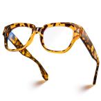 VISOONE Light Weight Square Blue Light Blocking Glasses with Anti Computer