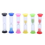 I-MART Plastic Sand Timer Sandglass Hourglass Sand Clock Timer 30 sec/ 1 mi