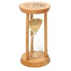 Graces Dawnte..3 minutes wooden hourglass yellow minimalist modern home fur