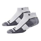* новый товар * foot Joy *NEW*18106* Pro do Ryan kru Golf носки * белый *2 пар комплект * стандартный товар *