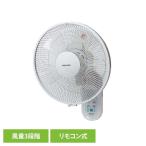 扇風機 省エネ DCモーター 壁扇風機 フルリモコン 30cmDCフルリモコン壁掛け扇 TEKNOS (B)