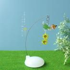 ガラス細工　ミニチュア　夏休み　ひまわり　少年　置物　　　夏休みシリーズ・ひまわり畑の思い出