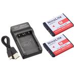 USB充電器 と バッテリー2個セット DC