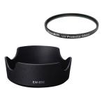 2 позиций комплект EW-63C сменный RF24-50mm F4.5-6.3 IS STM EF-S18-55mm F3.5-5.6 IS STM соответствует линзы капот .UV фильтр 58mm. комплект 