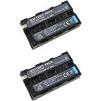 2個 SonyソニーバッテリーNP-F570 NP-F550