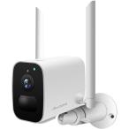 防犯カメラ wifiカメラ 200万画素 10400mA充電池 PIR人体検知 双方向通話 赤外線暗視 IP65防水防塵 長時間待機 USB充電 パネル充電 iOS/Android VIEW-NEW-L18