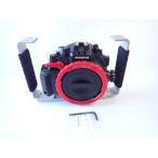 中古水中カメラ機材　OLYMPUS PT-EP11ハウジング　耐圧検査済み、MPBK-04両手グリップ付き