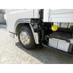 フソウ 20キャンター/ ブルーテックキャンター 標準車 メッキマッドガードカバー (R＆L) 2ｔ トラック　メッキ パーツ