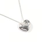 ティファニー TIFFANY&Co. ネックレス フォールドハート シルバー925 アクセサリー 新品仕上げ済み