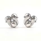 ジョージジェンセン Georg Jensen イヤリング シルバー925 ヴィンテージ アクセサリー 新品仕上げ済み