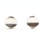  George Jensen Georg Jensen запонки кафф links раунд дизайн номер 107 серебряный 925 новый товар произведена отделка 
