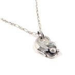 ジョージジェンセン Georg Jensen ネックレス 1999 イヤーペンダント ヘリテージ コレクション シルバー925 新品仕上げ済み