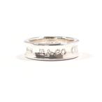 ショッピングダメージ 17号 ティファニー TIFFANY&Co. リング・指輪 1837 ミディアム シルバー925 アクセサリー 新品仕上げ済み メンズ