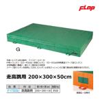 フラップ エバーマット(室内外兼用)走高跳用 200×300×50cm グリーン F1732G ＜2025NP＞