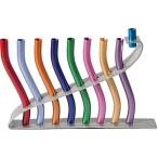 Yair Emanuel Hanukkah Menorah in Multicolors