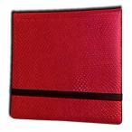 Binder - 3x4 12 Pocket Dragon Hide Red