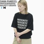 [クーポンで20%OFF]ダナファヌル/DANA FANEUIL 度詰め天竺PROCOLEDASITIS五分袖Tシャツ 半袖Tシャツ 裾リブ D-5625203 レディース[1点のみメール便可能]