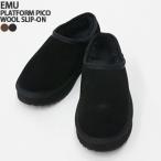 ショッピングミネトンカ [クーポンで20%OFF]エミュオーストラリア/EMU Australia プラットフォームピコウールムートン厚底ブーツ PLATFORM PICO WOOL W13253 レディース
