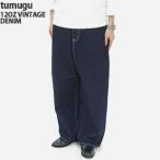 [ купон .20%OFF]tsumg/tumugu 12OZ Vintage Denim широкий брюки джинсы 12OZ VINTAGE DENIM TB19140a женский 