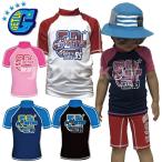 GETUPgeto выше Kids Rush Guard детский мужчина девочка короткий рукав морская вода . купальный костюм бассейн выгоревший на солнце участок предотвращение UV уход GCR-351