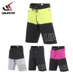 2025新作 UNLIMITED ネオフレックスボードショーツ NEO FLEX BOARD SHORTS 黒/黄/アッシュ/ピンク S-XXL UWH0613