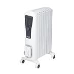 De'Longhi (デロンギ) オイルヒーター ユニカルド RHJ65L0712 電気ヒーター ゼロ風暖房 節電 乾燥しにくい 表面温度約60℃ エコモード 安全プラグ [8