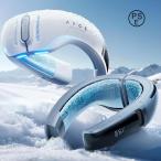 【2025進化 AIC LIT】RANVOO ネッククーラー 冷却プレート 首掛け扇風機 全周ペルチェ素子 360度立体冷風 上下出風 AI冷却 AI電力管理