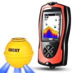 魚群探知機 ワイヤレス Luckylaker ポータブル 魚探 バス ワカサギ 釣り