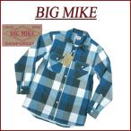 BIG MIKE ビッグマイク 復刻 長袖 バッファローチェック ヘビーネルシャツ 102235200