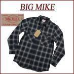 ショッピングネルシャツ BIG MIKE ビッグマイク 復刻 長袖 オンブレチェック ヘビーネルシャツ 102235201