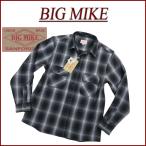 BIG MIKE ビッグマイク 復刻 長袖 オンブレチェック ヘビーネルシャツ 102535106