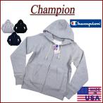 ショッピングチャンピオン チャンピオン Champion USA製 12.5oz 赤単タグ リバースウイーブ 無地 ジップアップ スウェット パーカー C5-A102