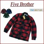 FIVE BROTHER ファイブブラザー バッファローチェック マッキーノジャケット 1516101