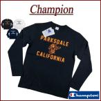 Champion チャンピオン トリコロールタグ USAコットン カレッジプリント ロンT C3-U420
