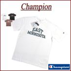 Champion チャンピオン トリコロールタグ USAコットン カレッジプリント 半袖 Tシャツ C3-B345