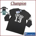 Champion チャンピオン トリコロールタグ USAコットン カレッジプリント 七分袖 フットボール Tシャツ C3-C424