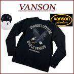 VANSON バンソン アメリカン イーグル刺繍 ロンT NVLT-2504