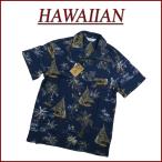 ショッピングアロハシャツ ビーチ柄 半袖 レーヨン100% アロハシャツ メンズ