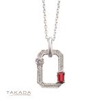 アクセサリー プレゼント プラチナ ルビー ダイヤモンド ネックレス 【高島屋限定】 PTルビーダイヤモンドネックレス TAKADA 高田宝飾店 Pay-EAN2