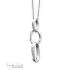 アクセサリー プレゼント ご褒美 ホワイトゴールド ダイヤモンド 【高島屋限定】 K18WGダイヤモンドネックレス TAKADA 高田宝飾店 Pay-LAN5